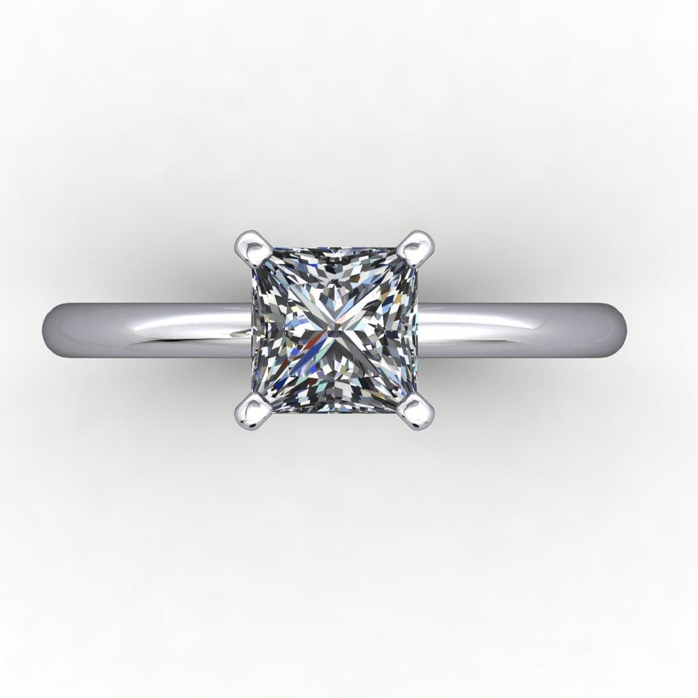 Chloe Solitaire Engagement Ring (setting only)
