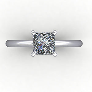 Chloe Solitaire Engagement Ring (setting only)