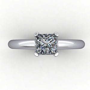 Montreal Solitaire Engagement Ring (setting only)