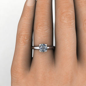 Montreal Solitaire Engagement Ring (setting only)
