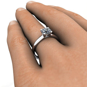 Montreal Solitaire Engagement Ring (setting only)