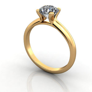 Montreal Solitaire Engagement Ring (setting only)