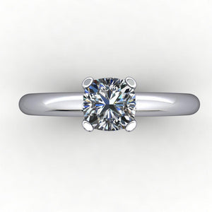 Montreal Solitaire Engagement Ring (setting only)