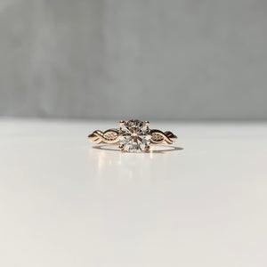 Chicago Solitaire Engagement Ring (setting only)