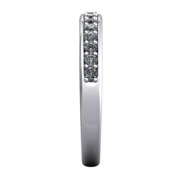 Rounded Edge Diamond Anniversary Band - 1/3 CTW