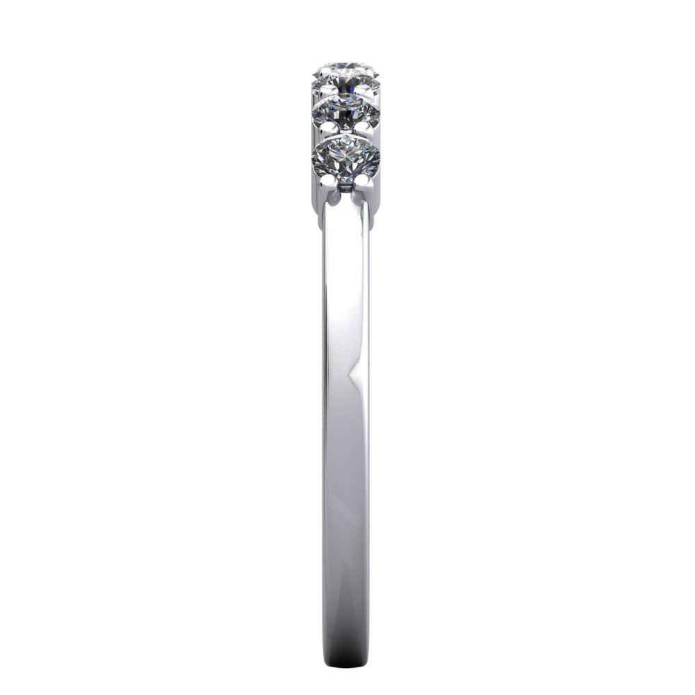 Seven-Stone Diamond Wedding Band (3/8 CTW)
