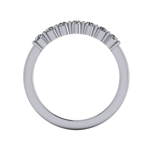 Seven-Stone Diamond Wedding Band (3/8 CTW)