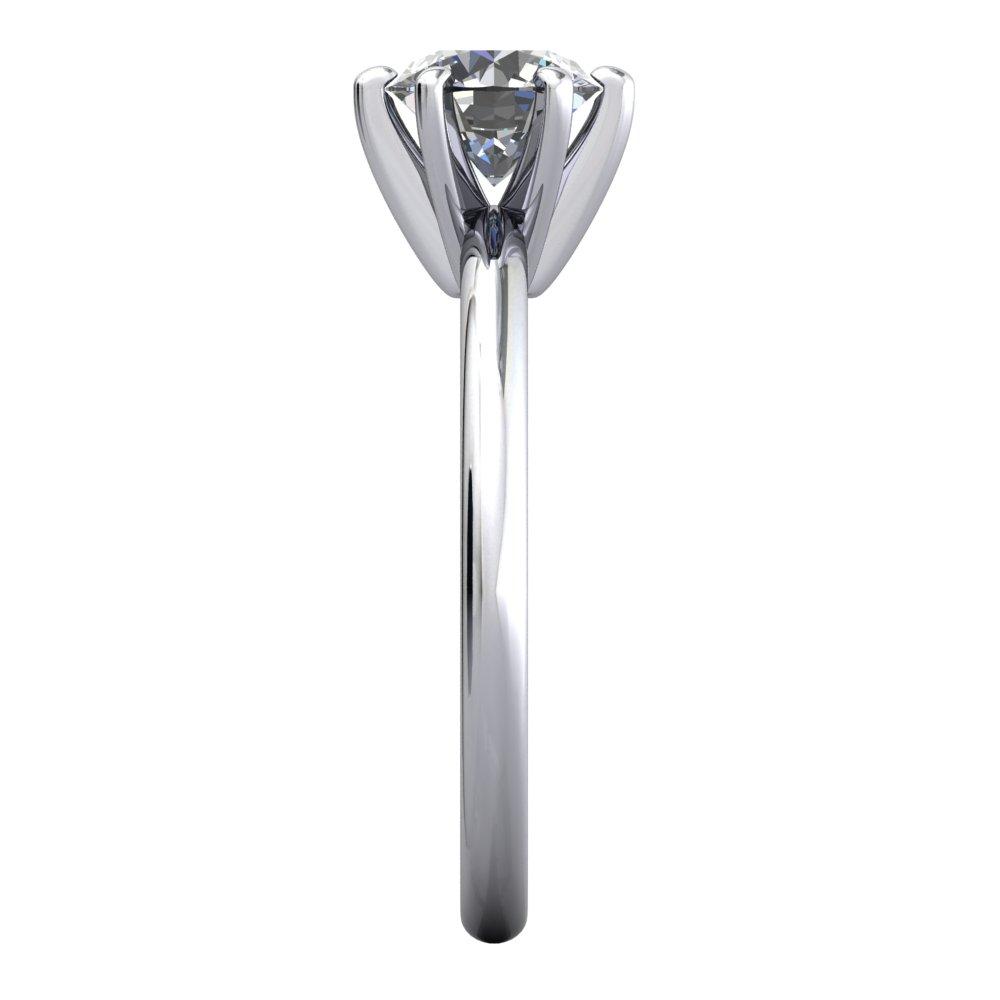 six-prong solitaire engagement ring soha diamond co.