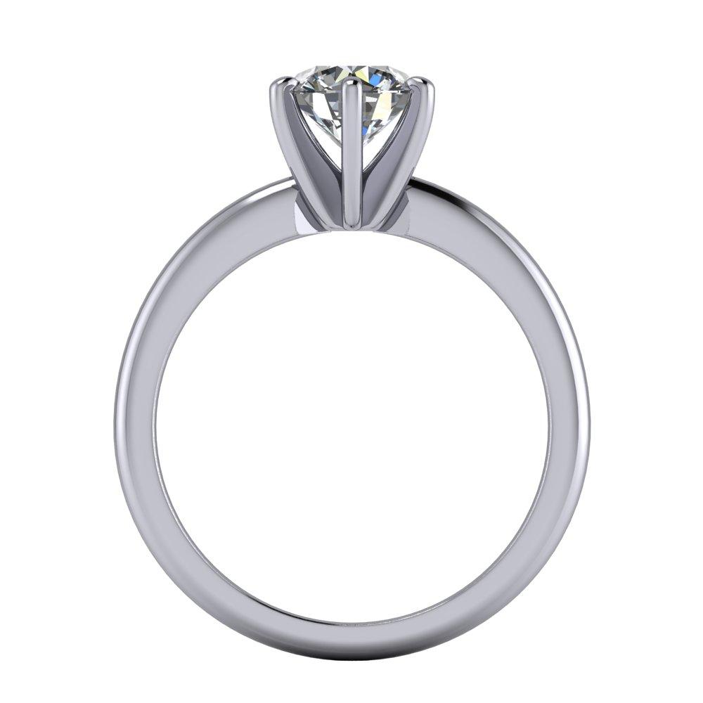 six-prong solitaire engagement ring soha diamond co.