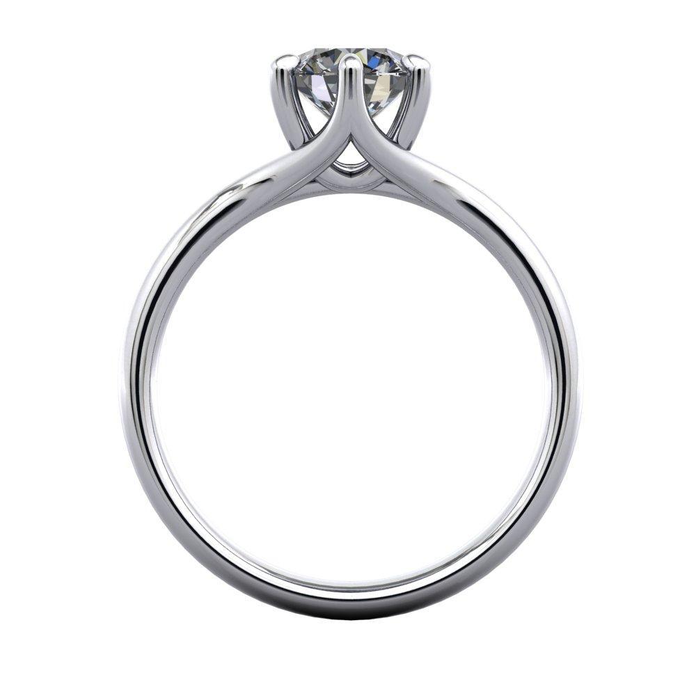 six-prong simple solitaire soha diamond co. 