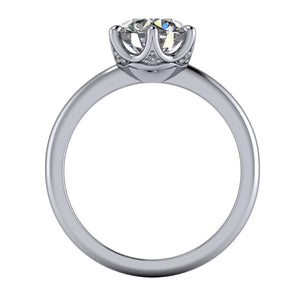 Mila Solitaire Engagement Ring (setting only)