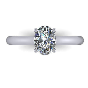 Vienna Solitaire Engagement Ring (setting only)