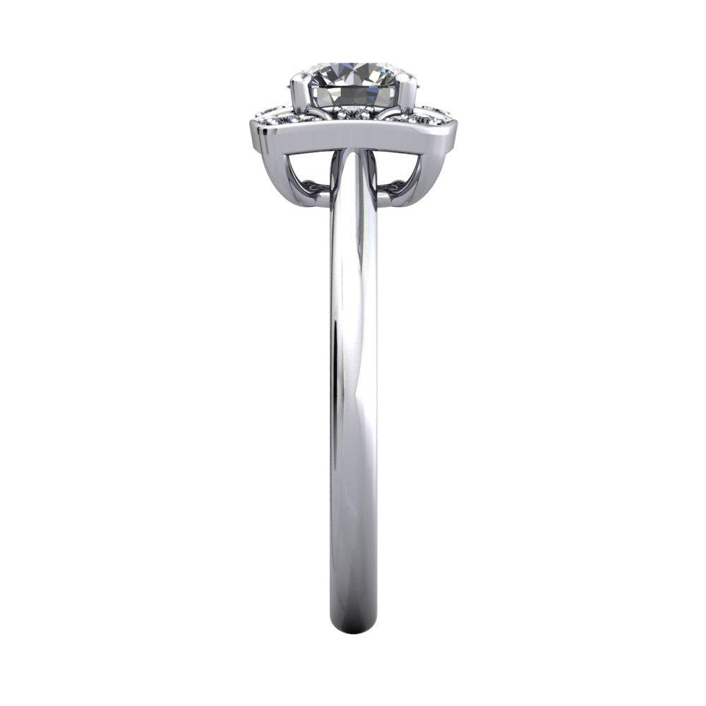 vintage inspired engagement ring soha diamond co.