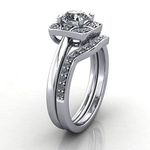 vintage inspired engagement ring soha diamond co.