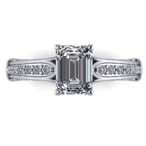 vintage inspired engagement ring soha diamond co.