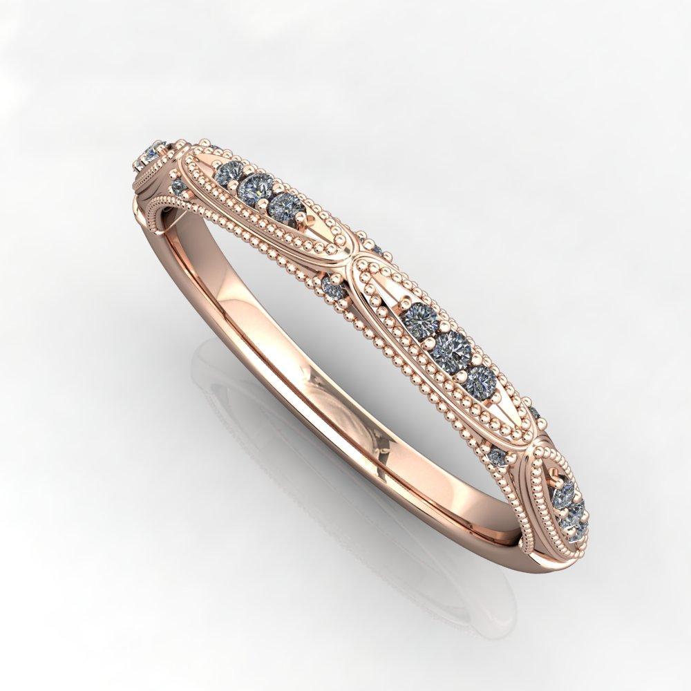 Lourdes Wedding Band Soha Diamond Co