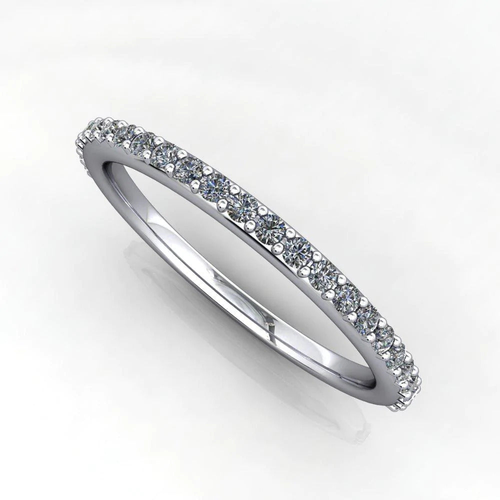 Alexandria Diamond Wedding Band Soha Diamond Co